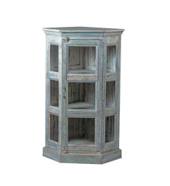 White Wash Glass Corner