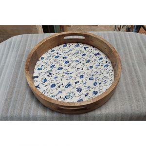 Wooden Round Tray