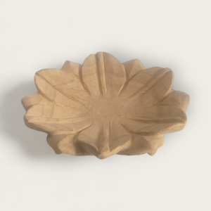 Brown Marble Leaf (6 inch)