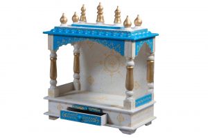 Blue and White Hand Painted Temple