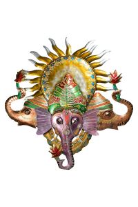 Elephant Sunburst Wall