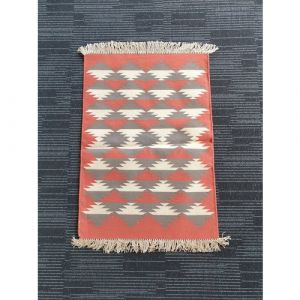 Handmade Cotton Durrie (88cm x 62.5cm)