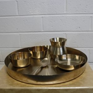 Bronze Thali Set