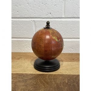 Wooden Base 4" Globe