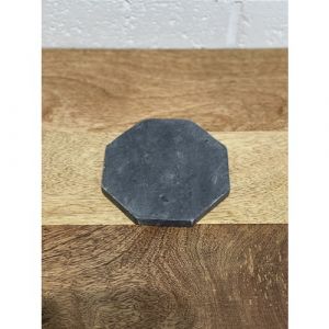 Grey Octagon Marble Coaster