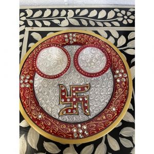 Marble Pooja Thali Set (Small)