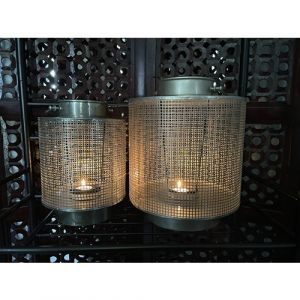 Silver Cylinder Lantern
