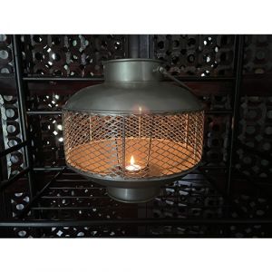 Silver Round Lantern