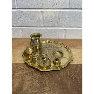 Metal Thali Set