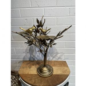 Iron Tree Pillar Holder