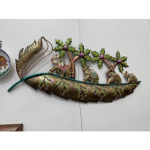 Elephant Leaf Wall Hanging