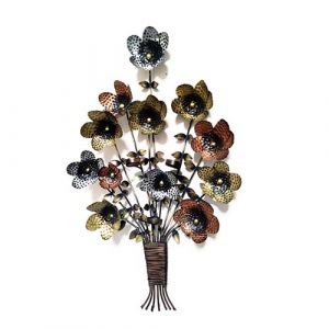 Flower Wall Decor Iron