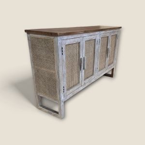 Countryside Charm Cane Sideboard