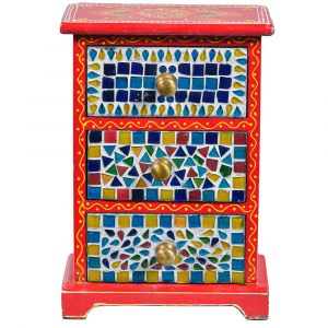 Mosaic 3 Drawer Charm Box
