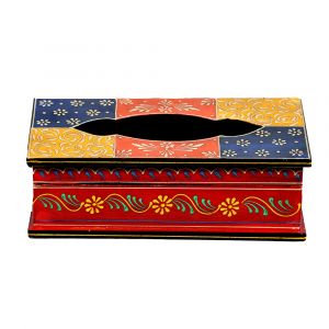 Hand Painted Tissue Box