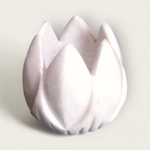 Marble Lotus Diya