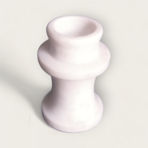 Marble Pillar Candle Holder (5.5 Inches)