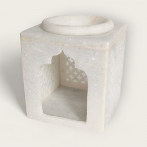 Marble Pillar Candle Holder