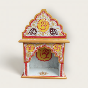 Painted Marble Temple (14 Inch)