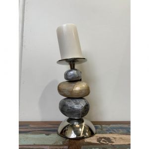 Pebble Candle Holder 