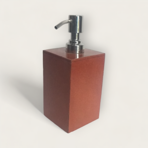 Red Marble Soap Dispenser