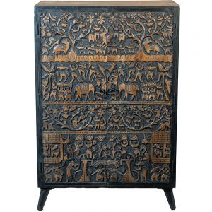 Safari Carved Chest