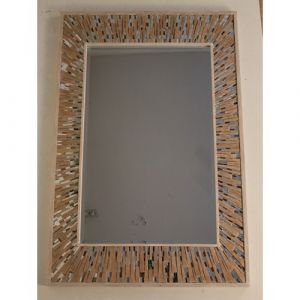 Mosaic Rectangular Mirror