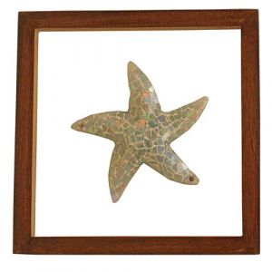 Mosaic Starfish Wall Decor