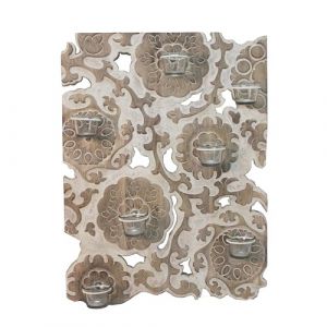 Suzani Pattern T-light Wall Art