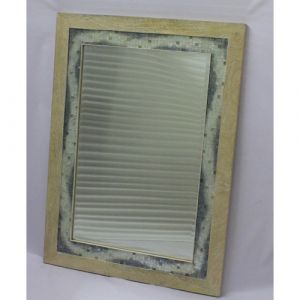 Grey Mosaic Wall Mirror