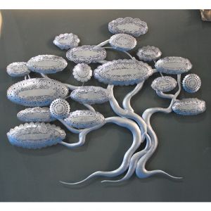 Silver Tree Wall Décor