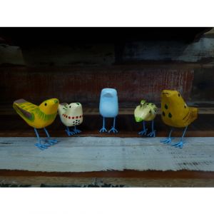 Decorative Birds (Set of 5)