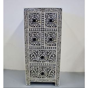 Black Hand Painted Chest