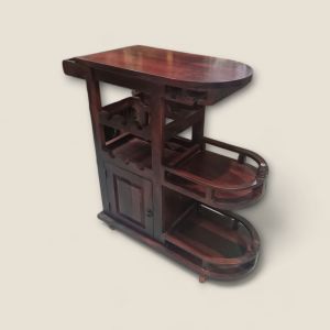 Wooden Bar Trolley