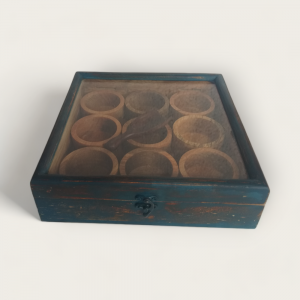 Wooden Masala Box