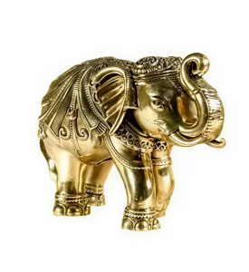 Brass Elephant 4 Inches