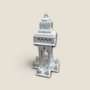White Marble Temple with Dome