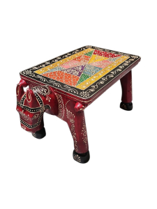 Handpainted Horse Bench