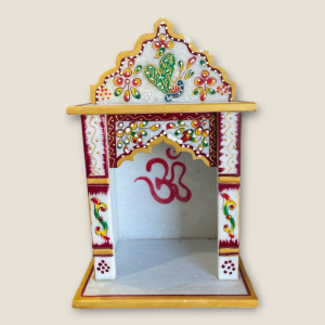 OM Painted Marble Temple