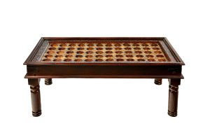 Wooden Bagura Coffee Table Rectangle Large