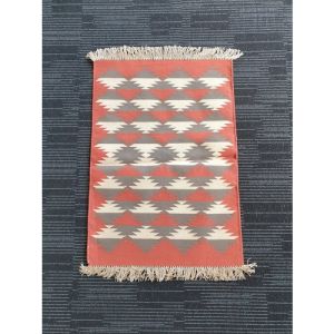 Handmade Cotton Durrie (88cm x 62.5cm)