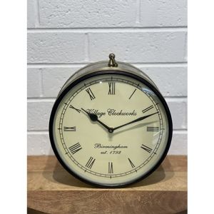 Iron Platform Clock 10"