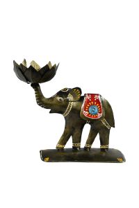 Elephant Tea Light Flower