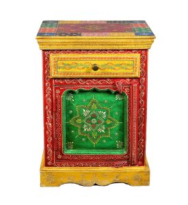 Handpainted Bedside Table
