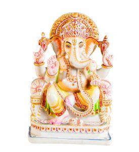 15 Inch Resin Ganesha Statue