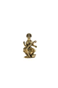 Lotus Brass Saraswati 4 inches