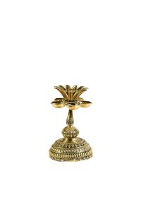 Brass Flower Deepak