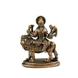 Resin Durga Copper Finish