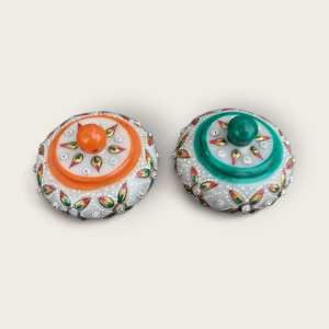 Marble Round Box (Assorted Colours)