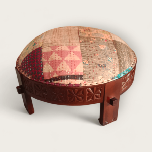 Patchwork Chakki Stool